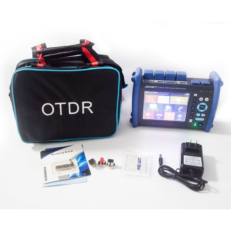 JW3302E OTDR Optical Time Domain Reflectometer 5.6" Capacitive Touch Screen