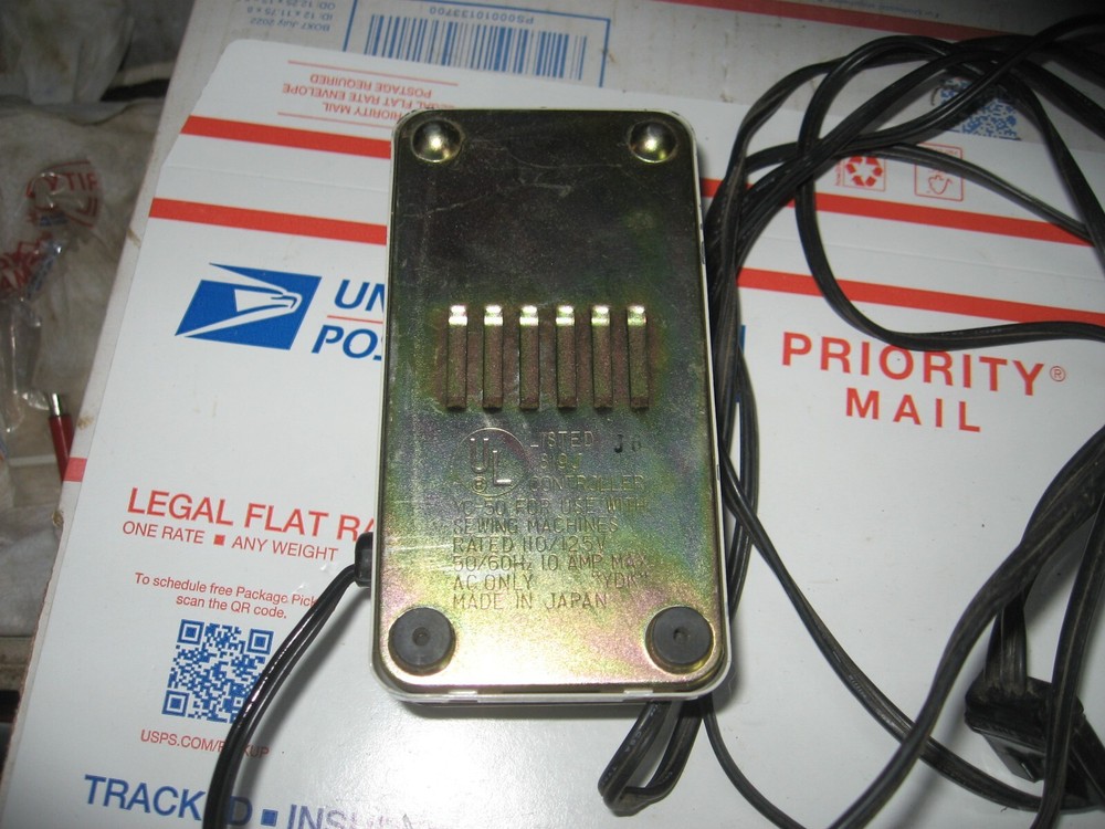 OLD HOBBY LOCK SERGER SEWING MACHINE FOOT PEDAL