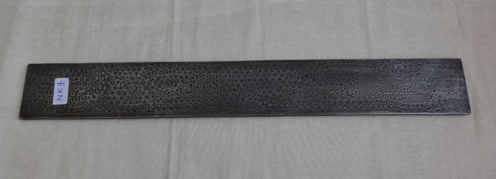 Custom Damascus steel Ring pattern Billet for knife making supply 40.5cm