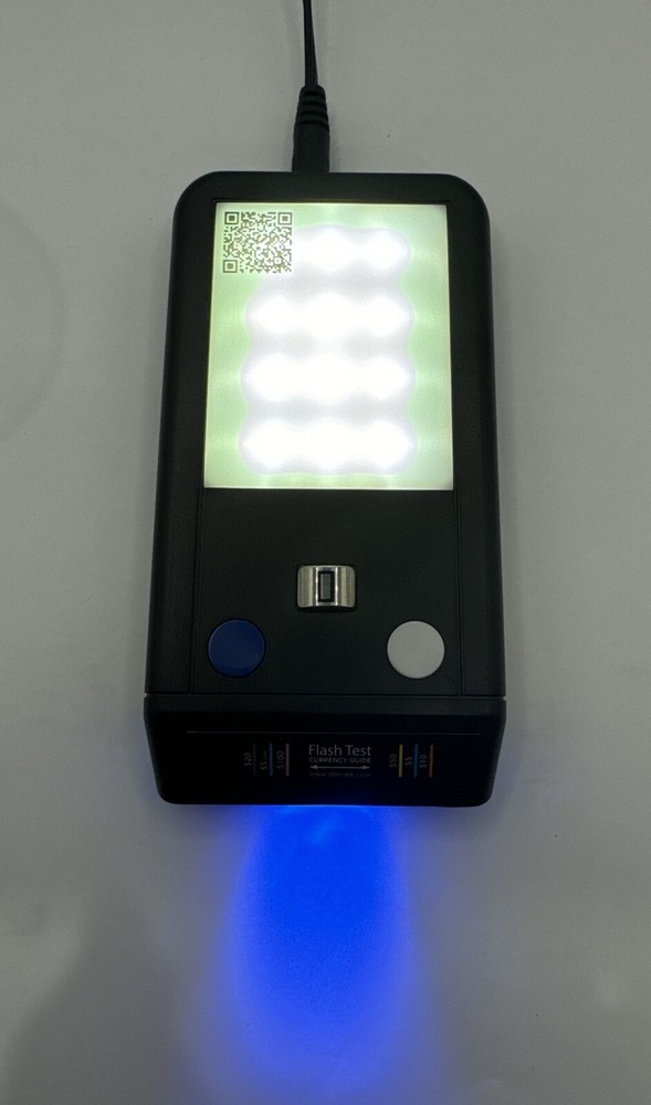 Dri Mark Counterfeit Flash Bill Test Detector Ink Watermark UV Tester EUC