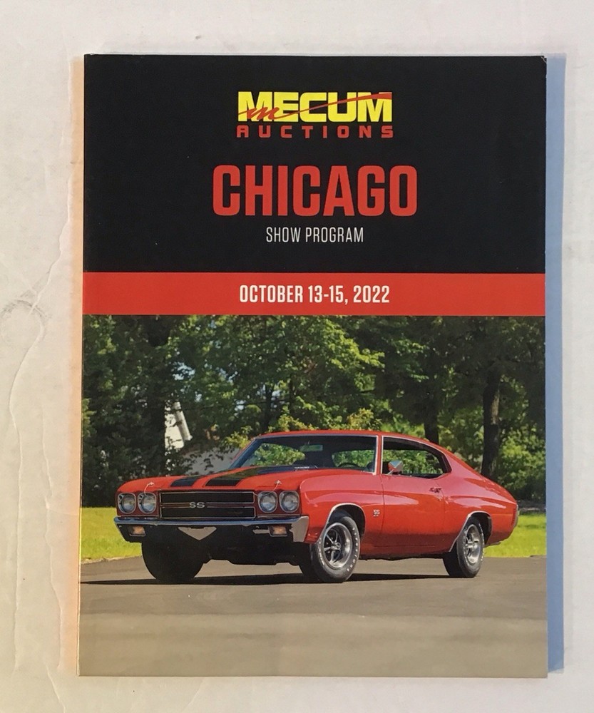 Oct 2022 Mecum Auction Chicago Show Program