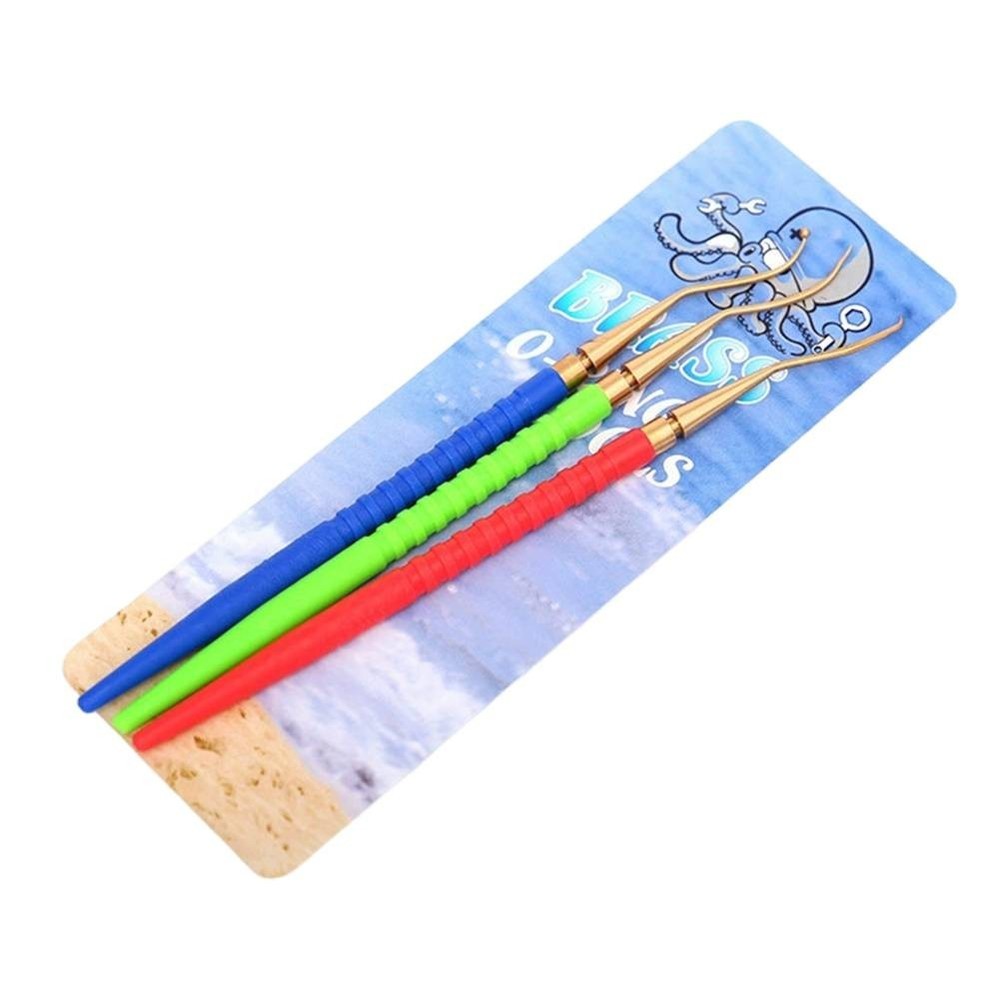 3Pcs Plastic Handle Diving Tool Set for Efficient O Ring and Spring Removal