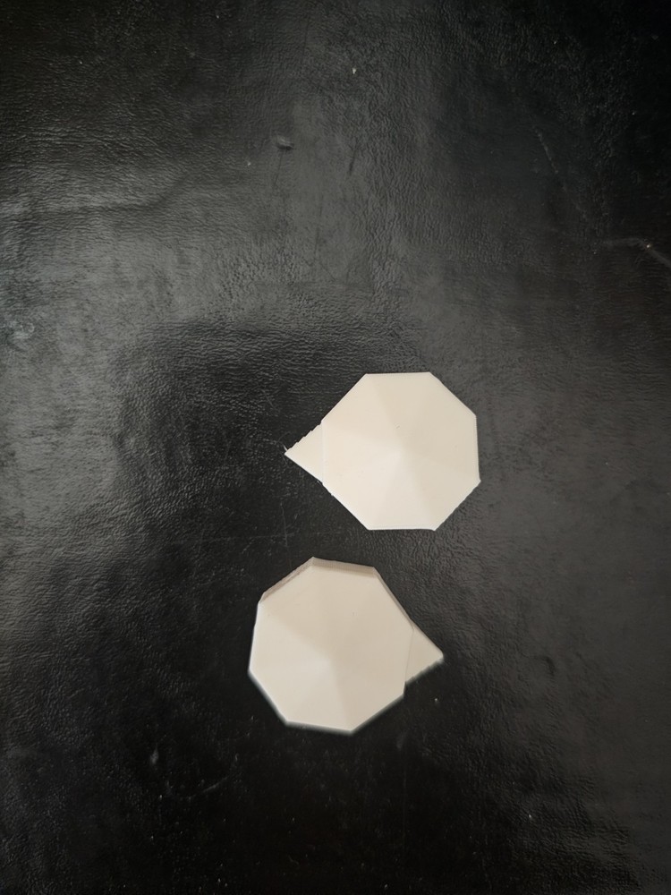 Epiphone Coronet Daka-ware Octagon Pinwheel Knobs ivory Zephyr