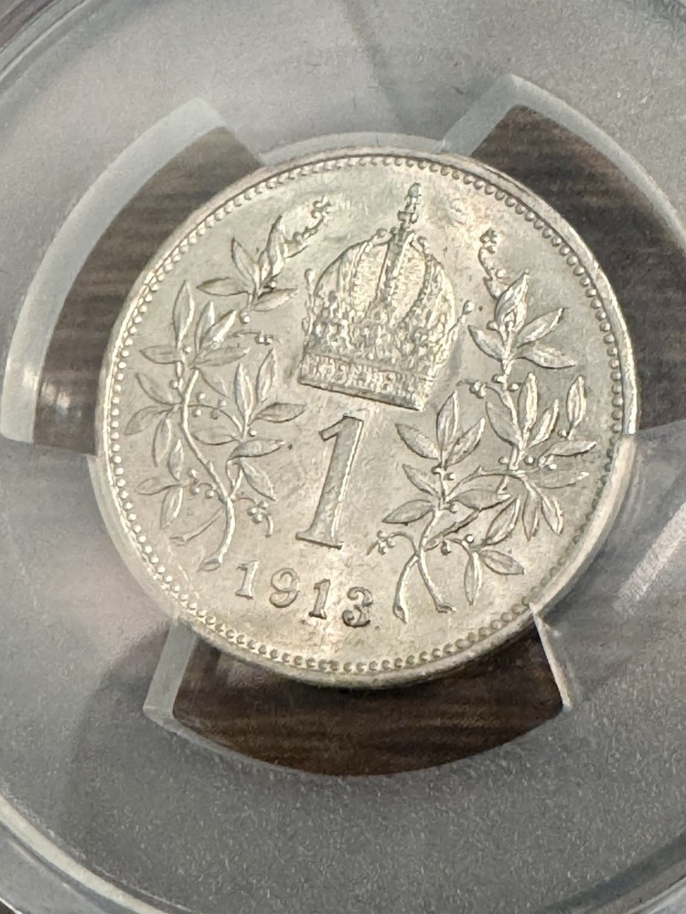 1 Corona 1913 PCGS Ms63