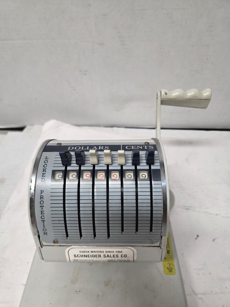Paymaster Shenwider Sales Co From 1955 No Key
