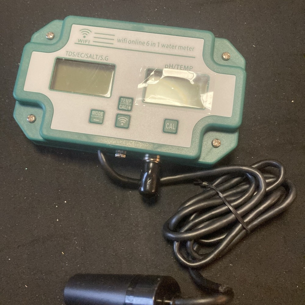 analytical instruments eu-230v wifi 6 in 1 water meter See Notes