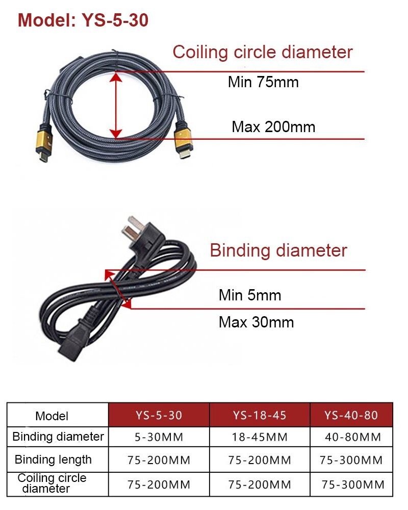 Automatic Wire Winding and Binding Machine Cable Wire Tying Machine 110V/220V