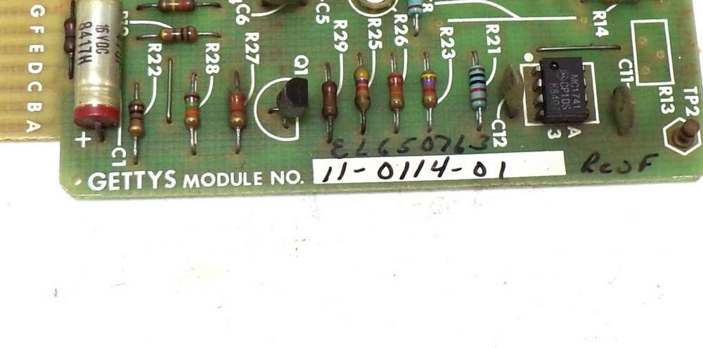GETTYS PC CIRCUIT BOARD MODULE 11-0114-01, 11-0114-101, SERVO CONTROLLER