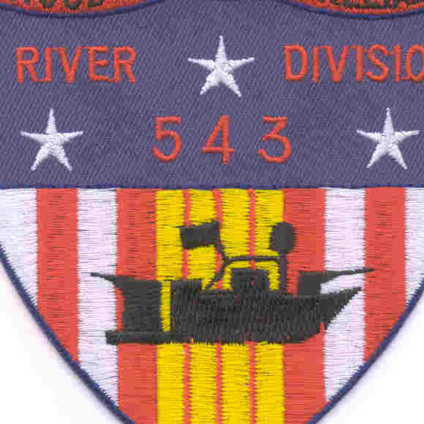 RIVDIV 543 River Division Patch Proud Brave Reliable