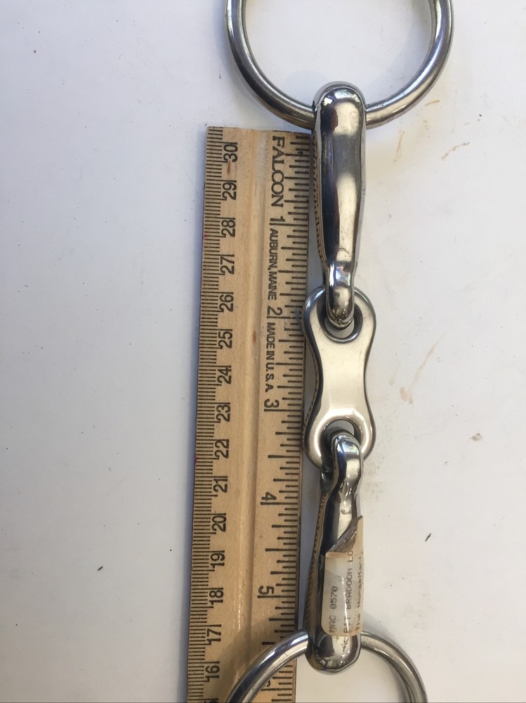 New Eldonian French Link Bradoon Snaffle Bit