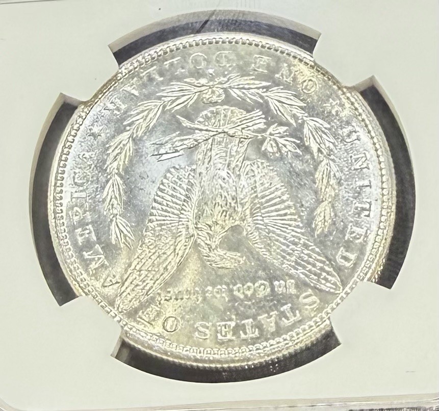 1881 S Morgan Silver Dollar NGC MS66 * STAR