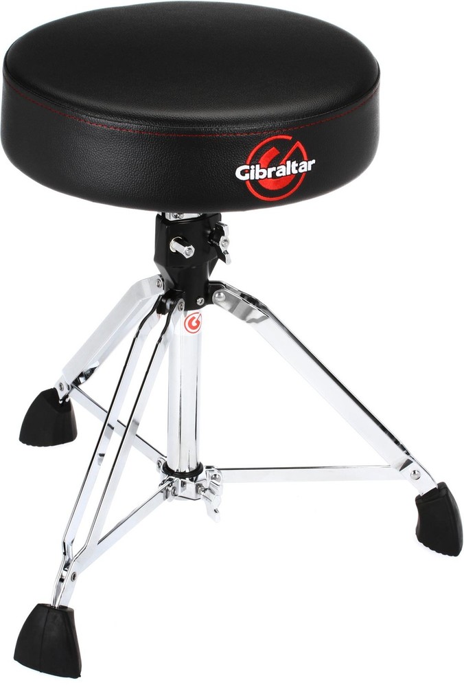 Gibraltar 9608 13-inch Round Double-braced Drum Throne (3-pack) Bundle