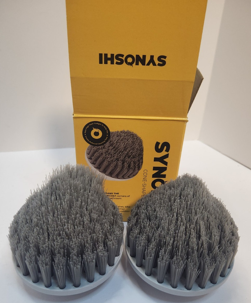 Synoshi Cone Brush Heads (2 Units). New In Box