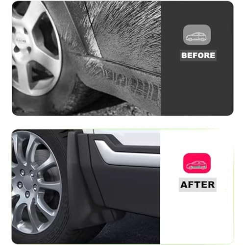 Mud Flaps Splash Guards Compatible with Silverado 1500 /Silverado 2014-2018