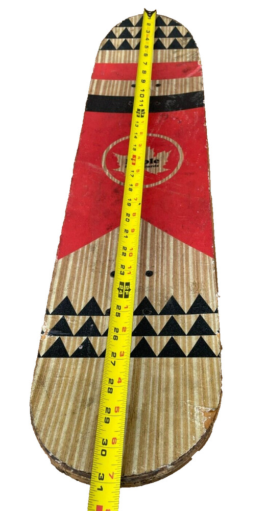Maple Skateboard 31" x 7-1/2" Complete Board, w/ Maple 53 Wheels