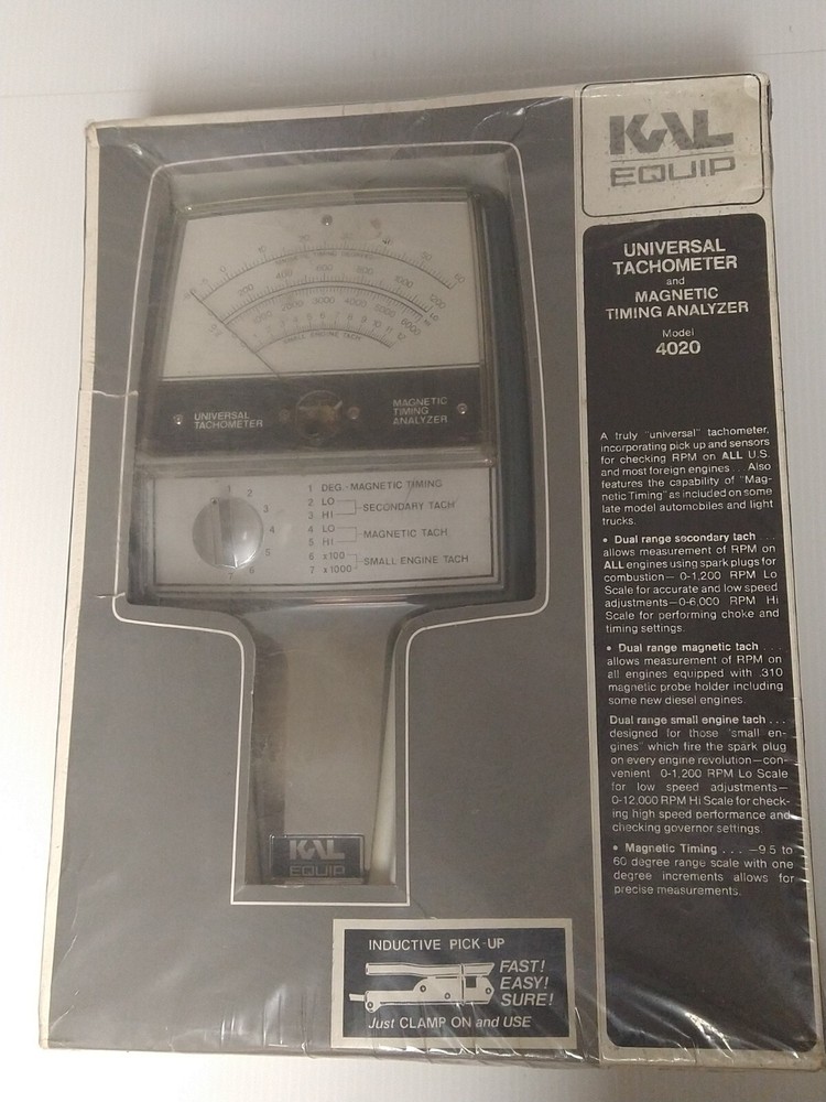 Magnetic Timming Analyzer  Kal Equipment MODEL 4020
