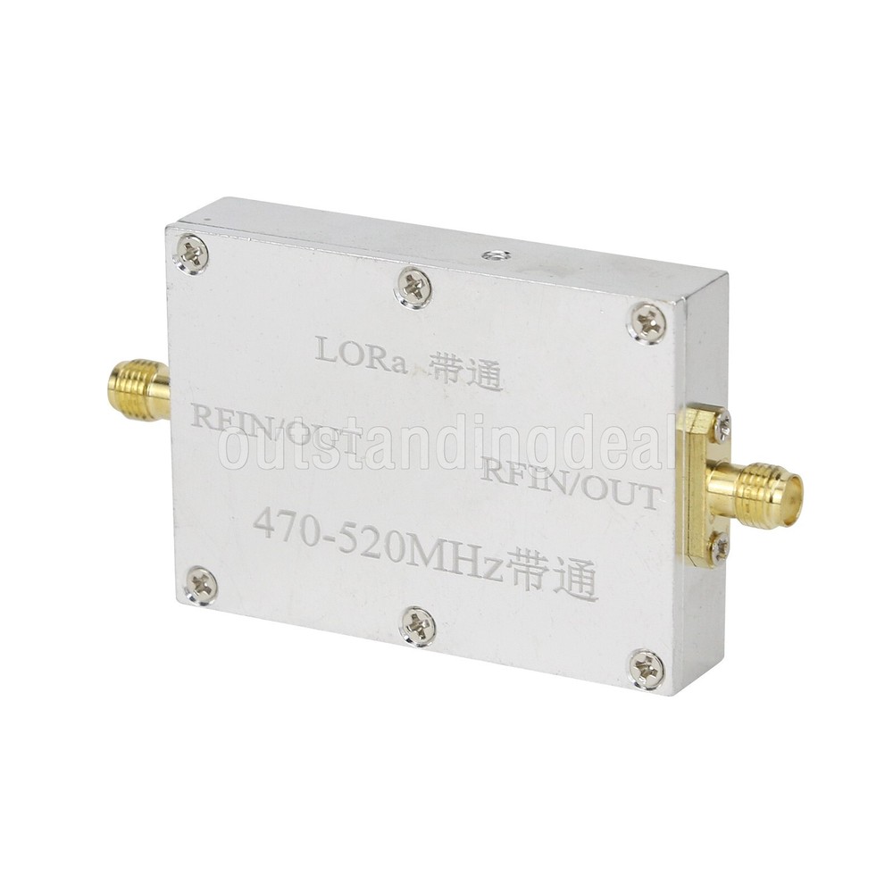 F/ LORA Bandpass Filter 470-520MHZ Band Pass Filter Anti-Interference IoT Device
