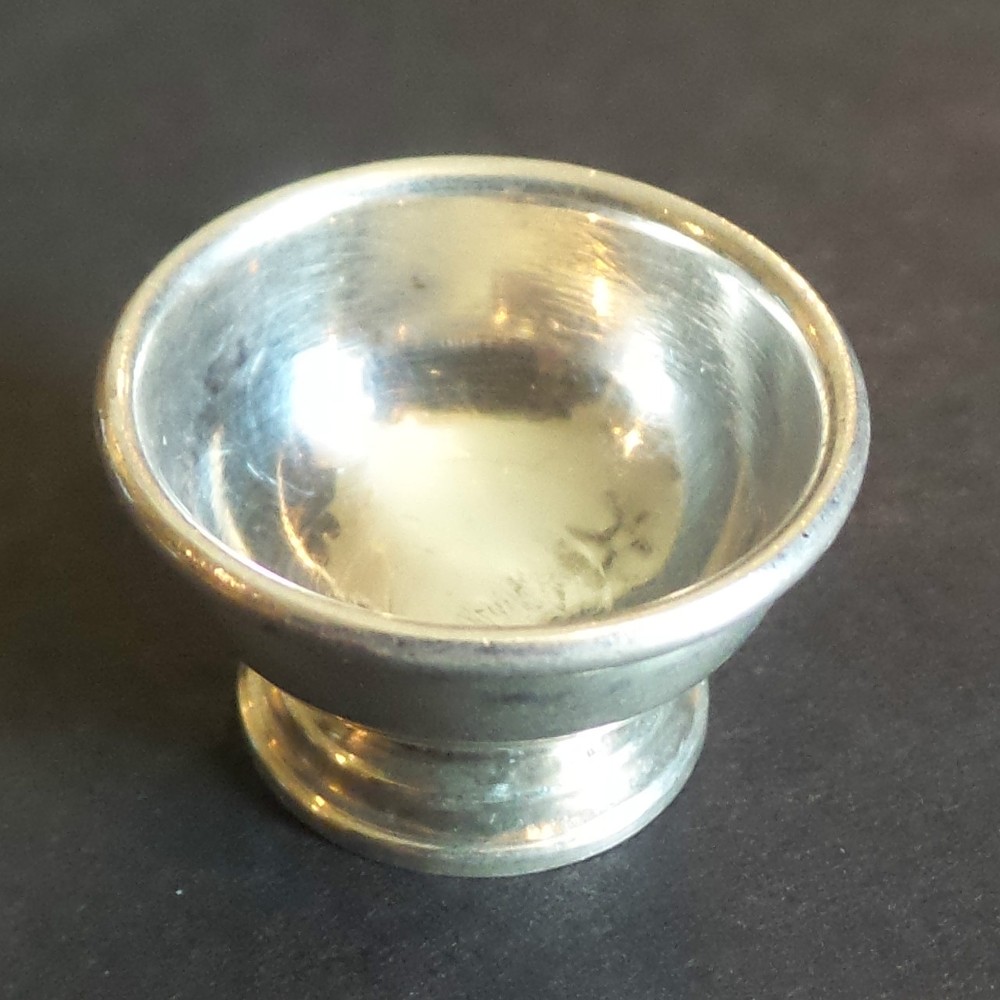 NICE VINTAGE ENGLISH STERLING SILVER MINIATURE 3-PC. COFFEE / TEA SET
