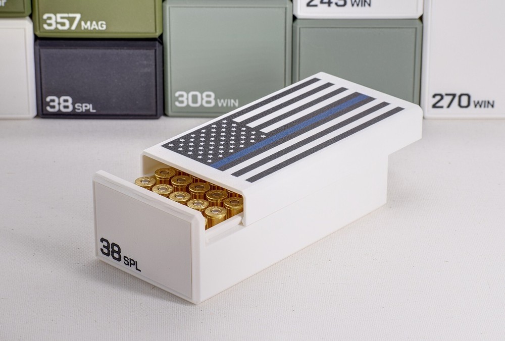 38 Special Ammo Storage Box 50 Rounds
