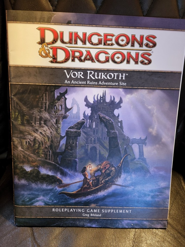 Vor Rukoth. 4th Ed D&D Ruins Site.  Very Nice Condition