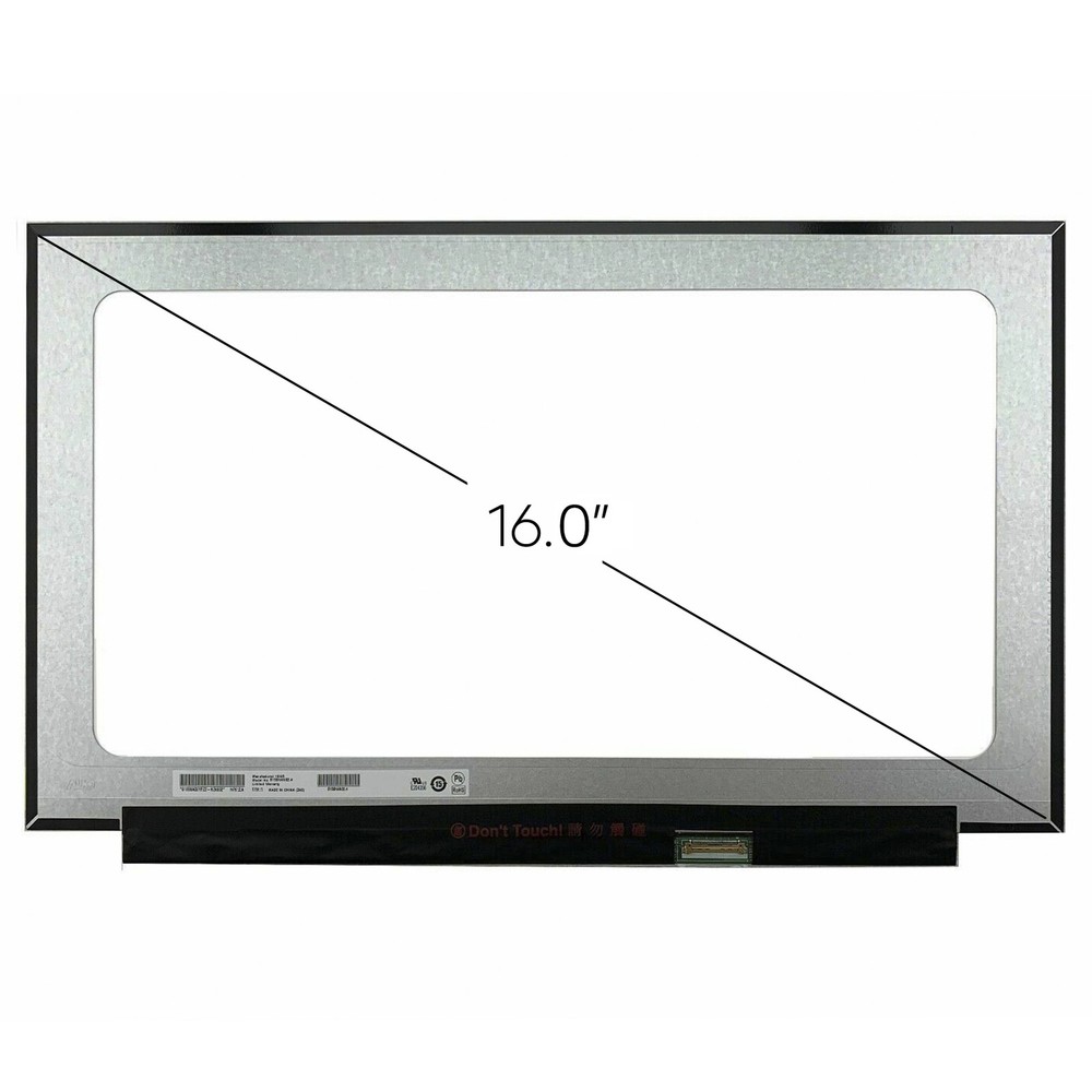 HP VICTUS 16-R0073CL 40 Pins Screen Replacement LCD LED Display With Tools