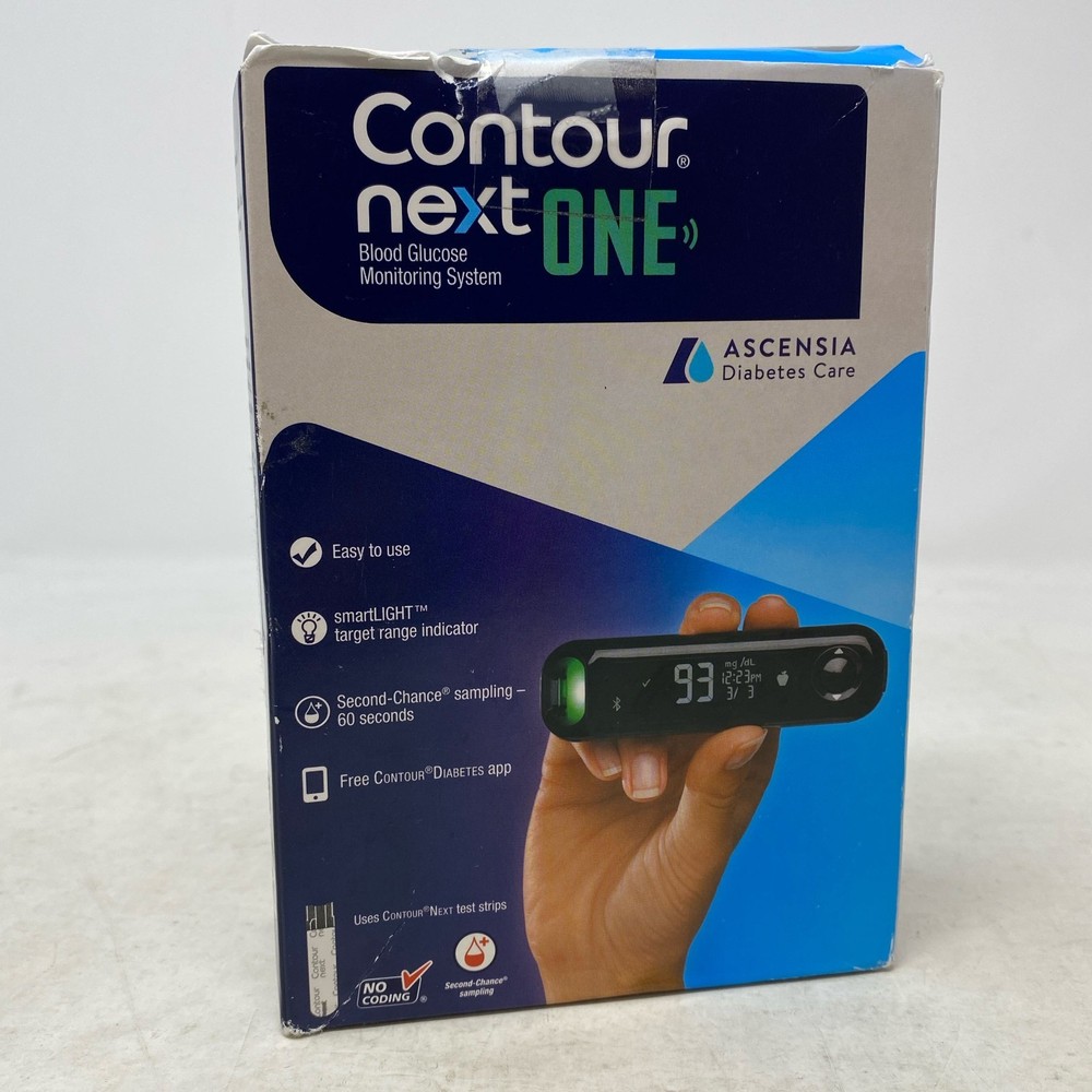 Contour NEXT ONE Bluetooth Blood Glucose Meter Kit - Black