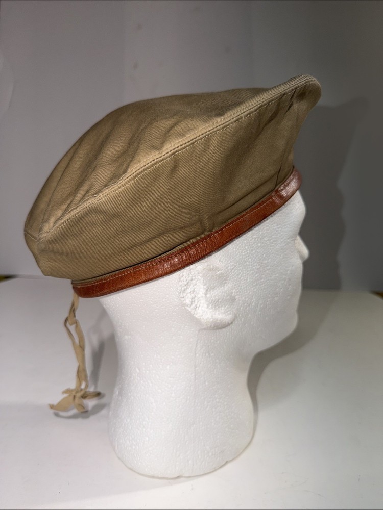 military beret, khaki Hat Size 57