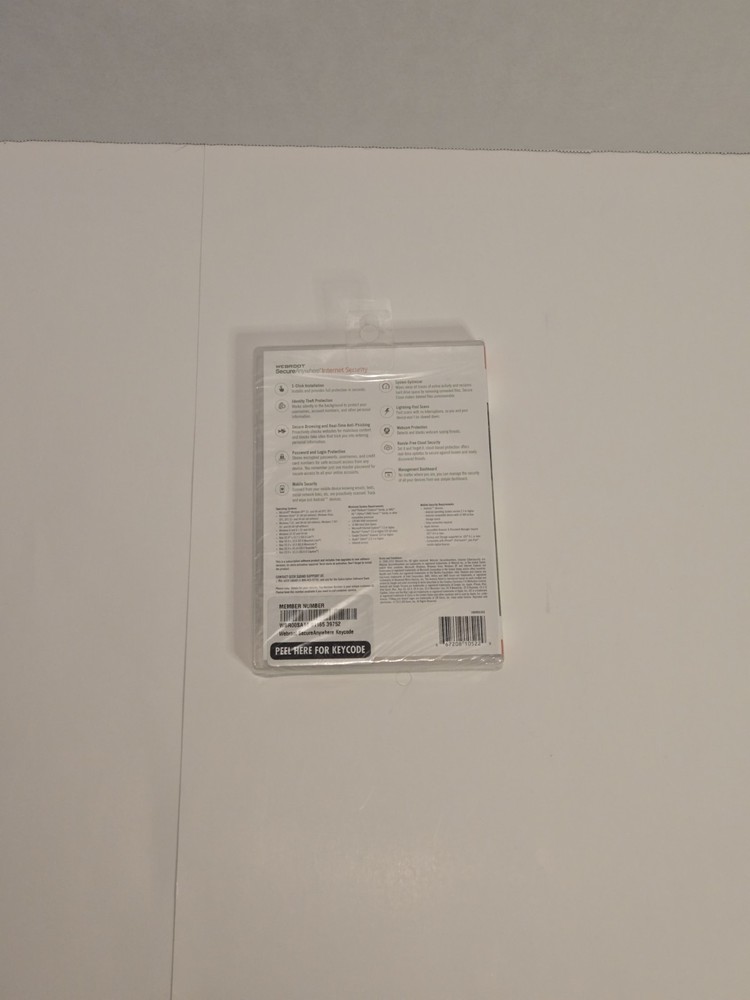 NEW SEALED Webroot SecureAnywhere Internet Security Windows MAC Android iOS