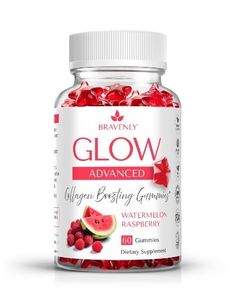 GLOW – Advanced Collagen‑Supporting Gummies | Watermelon Raspberry | 60 Count