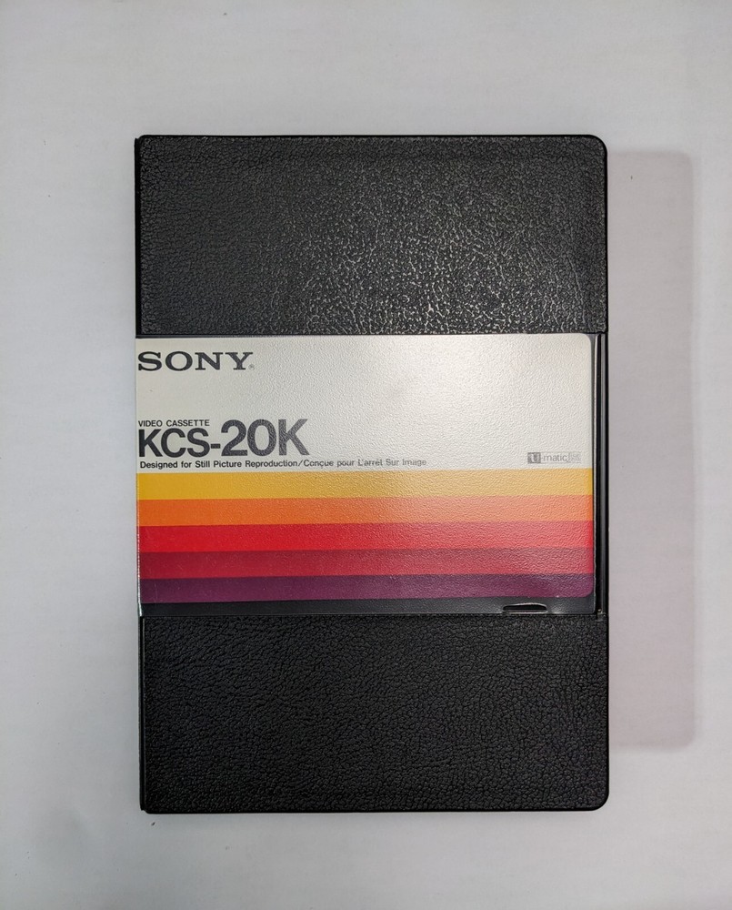 Sony U-matic S KCS-20K Video Cassette