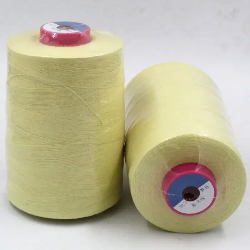 Aramid Flame Retardant Sewing Thread Fireproof Thread Temperature Resistance