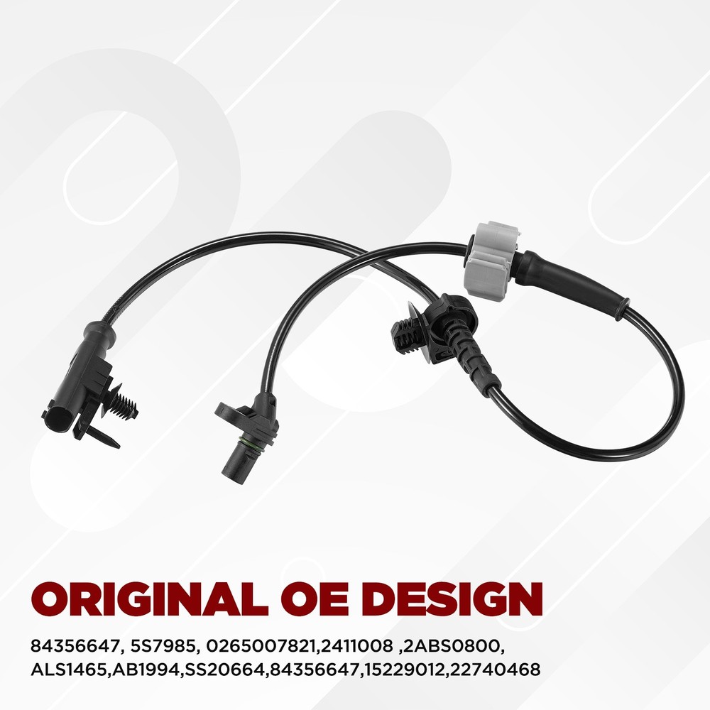 ABS Wheel Speed Sensor Front Left Right Fits GMC Sierra 1500 2007-2013 22740468