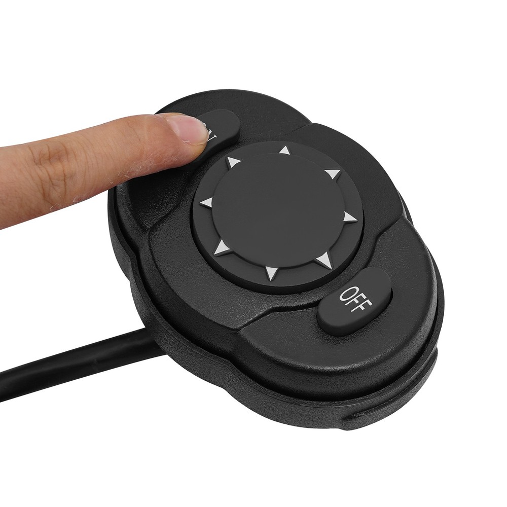 Boat Spotlight with Remote Control, Yacht Searchlight, 12V 100W Searchlight