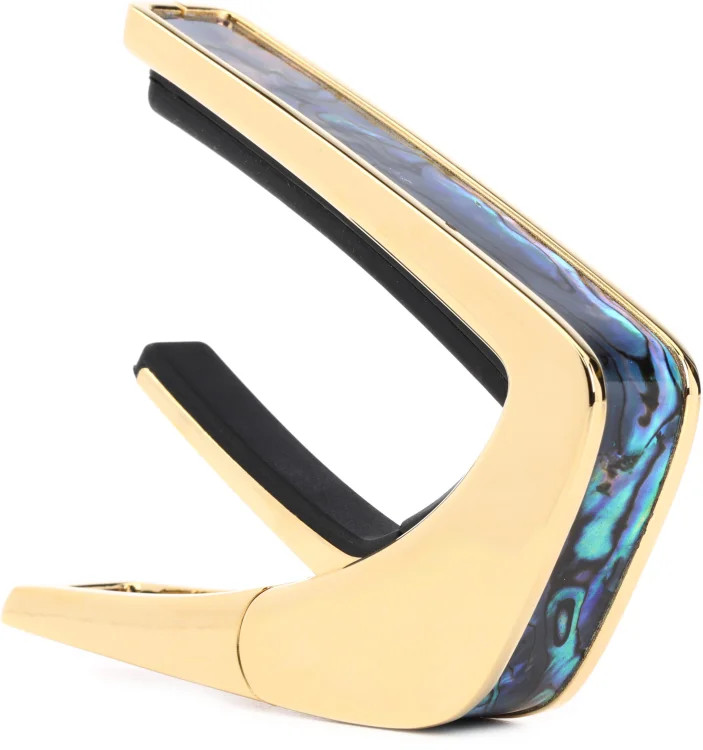 Thalia Shell Collection Capo - 24-karat Gold with Blue Abalone