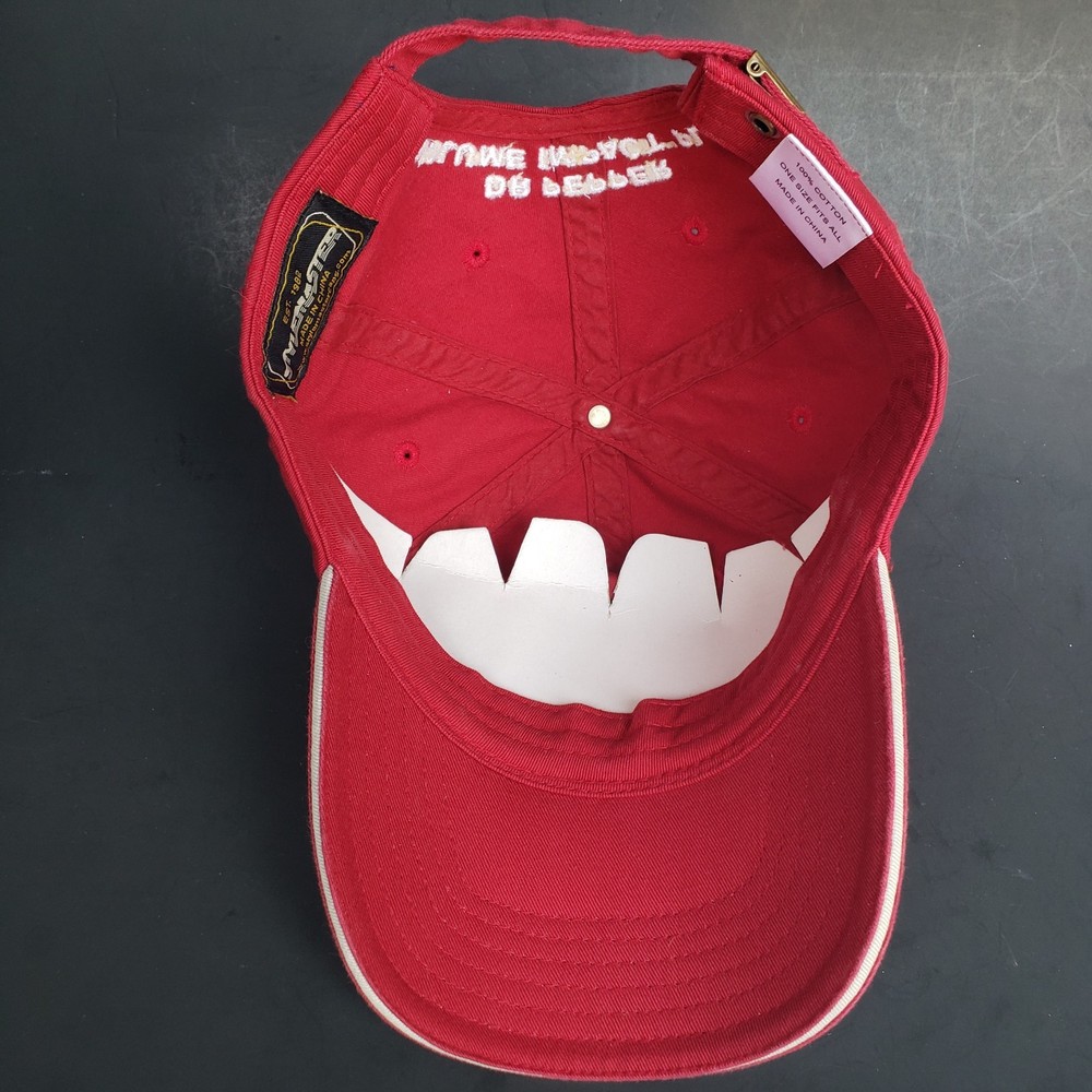 Dr Pepper Soda Pop VIP Volume Impact Plan Employee Strapback Cap Hat New