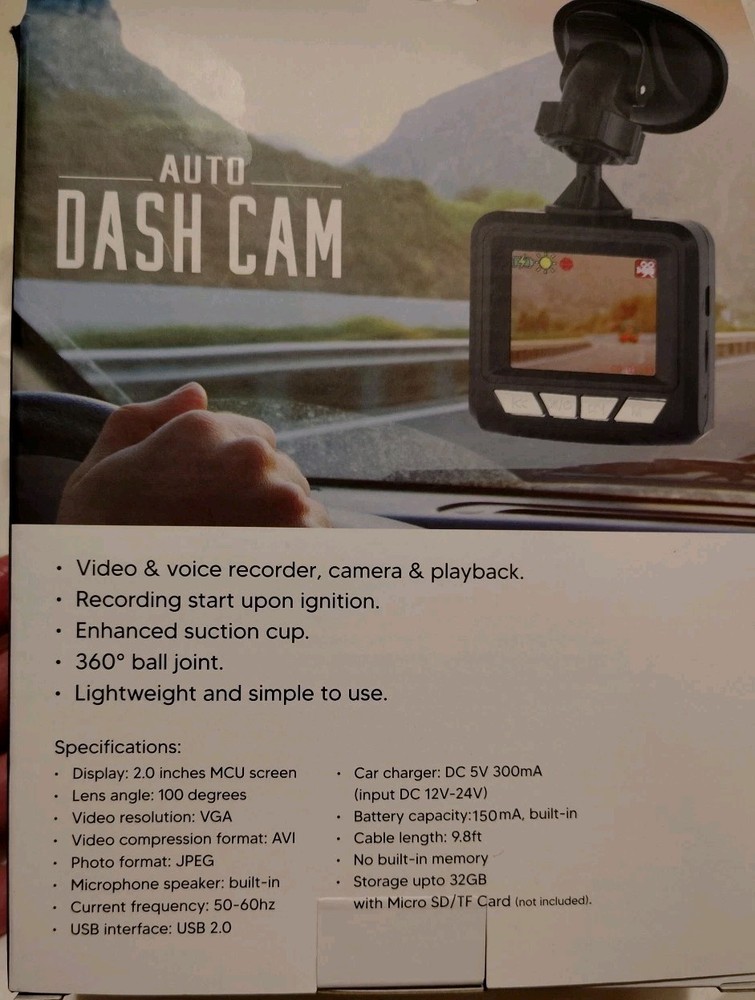 Rydz Auto Dash Cam