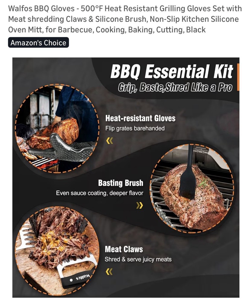 BBQ Gloves Kit