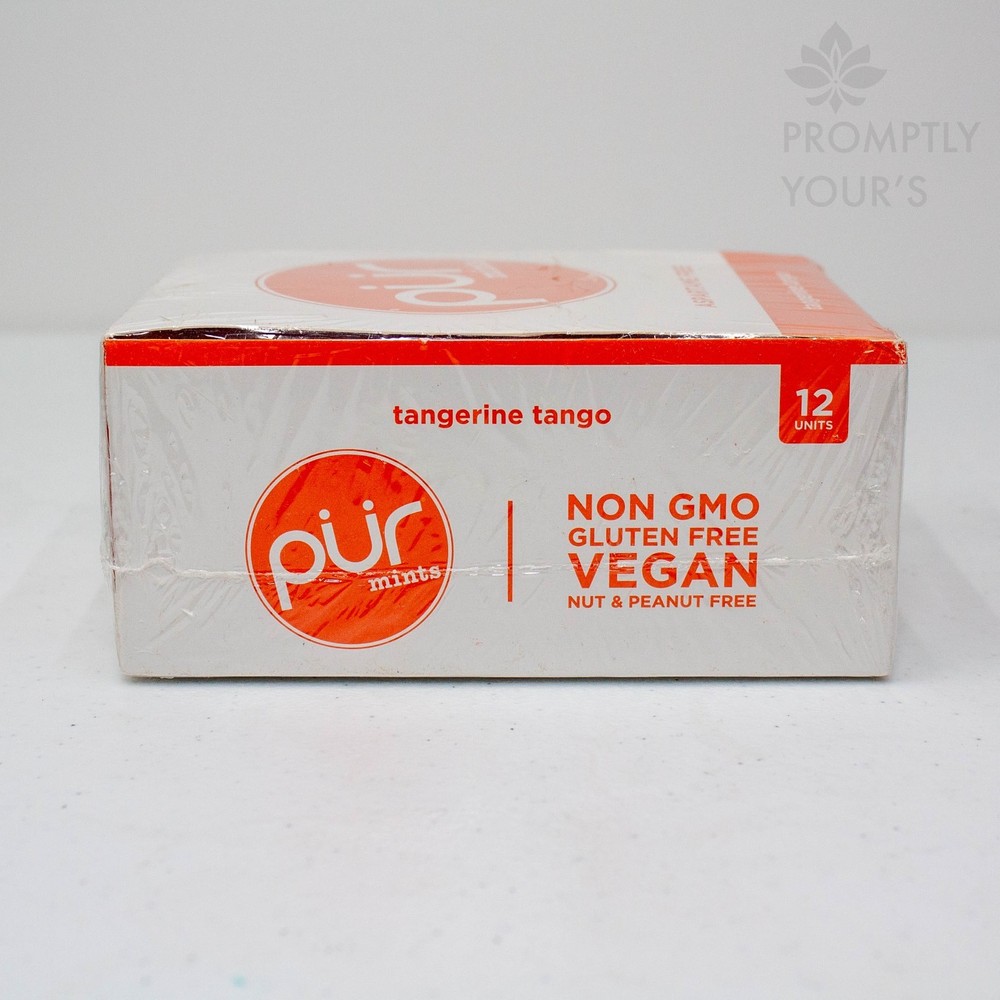PUR Mints - Tangerine Tango - Sugar-Free, 12-Pack