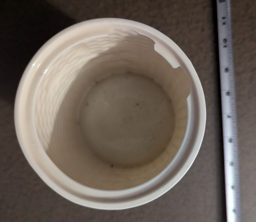 Belleek - Holly Biscuit Jar