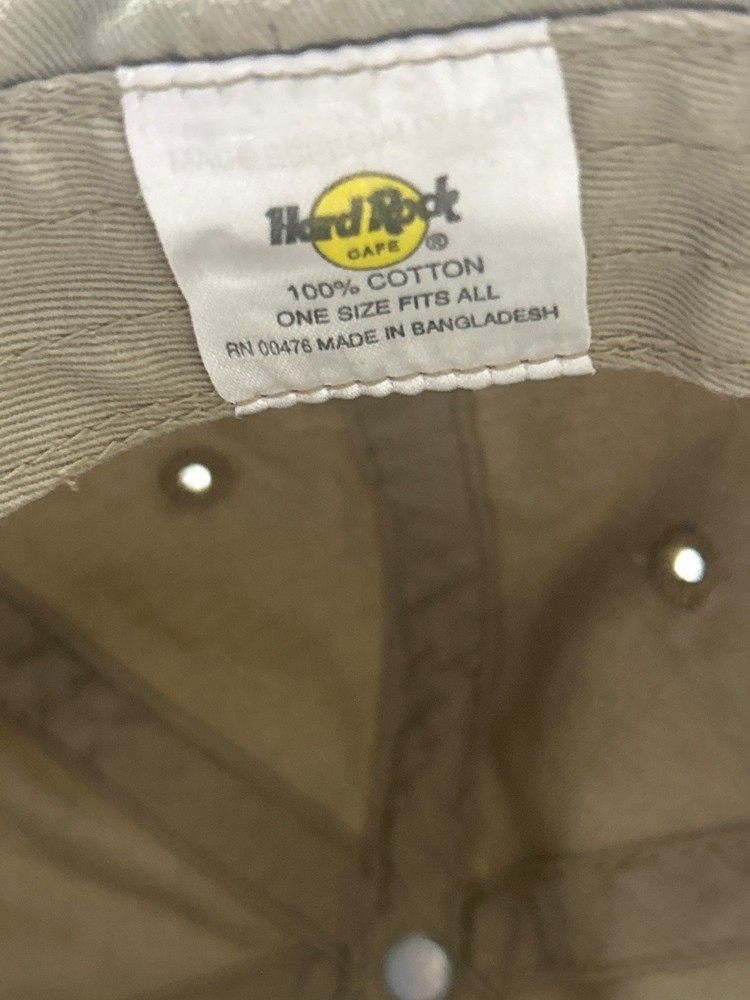 Hard Rock Cafe golf hat from Myrtle Beach