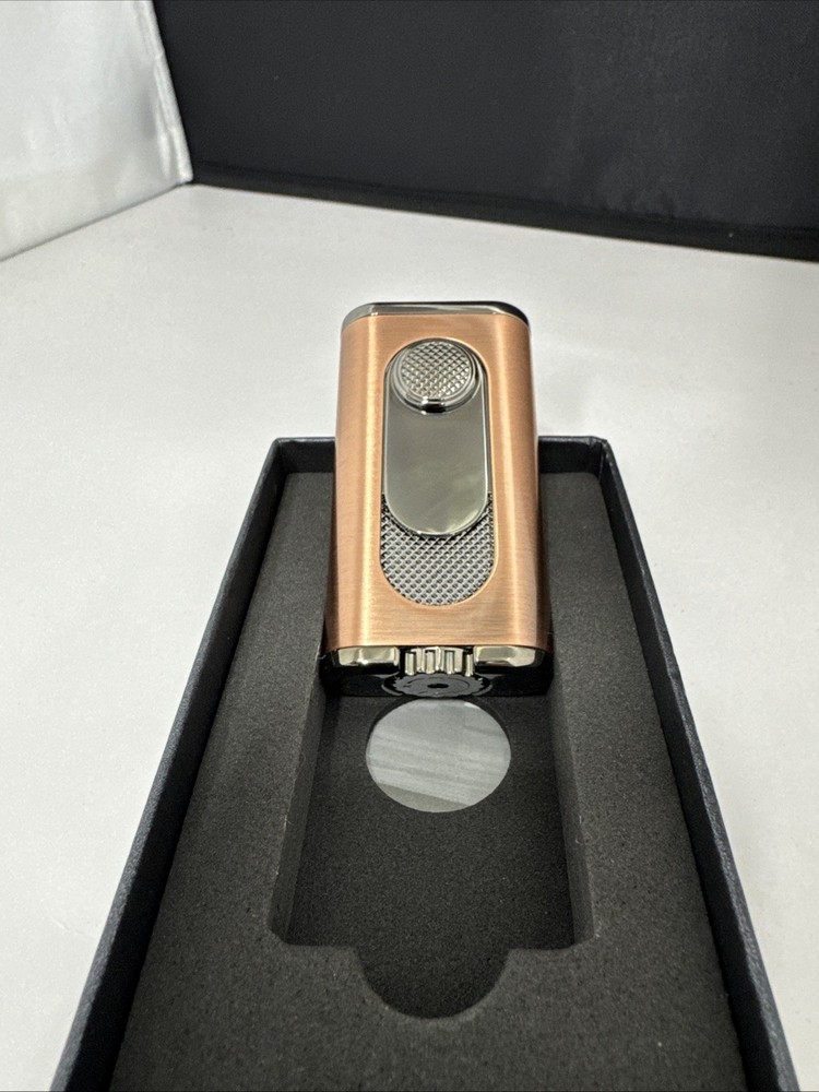 Xikar Verano Flat-Flame Cigar Lighter - Bronze - New