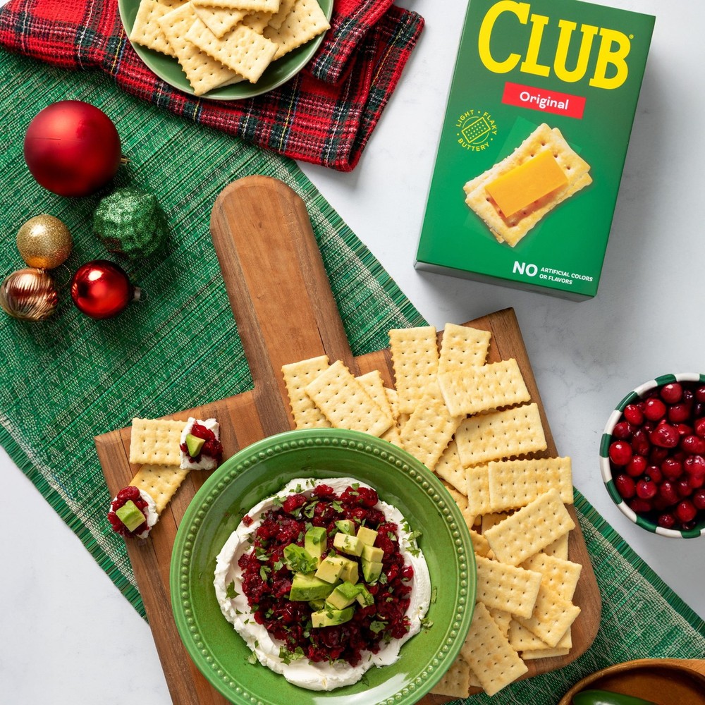 (2 pack) Club Snack Stacks Original Crackers, Lunch Snacks, 9 Count
