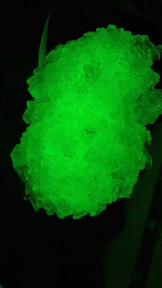 Kryptonite Crystal UV Reactive Display Piece