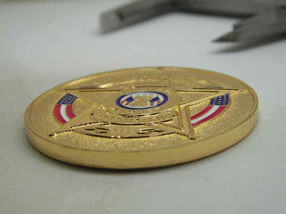 MARYLAND MEMBER ASSOCIATION #7777 CHALLENGE COIN