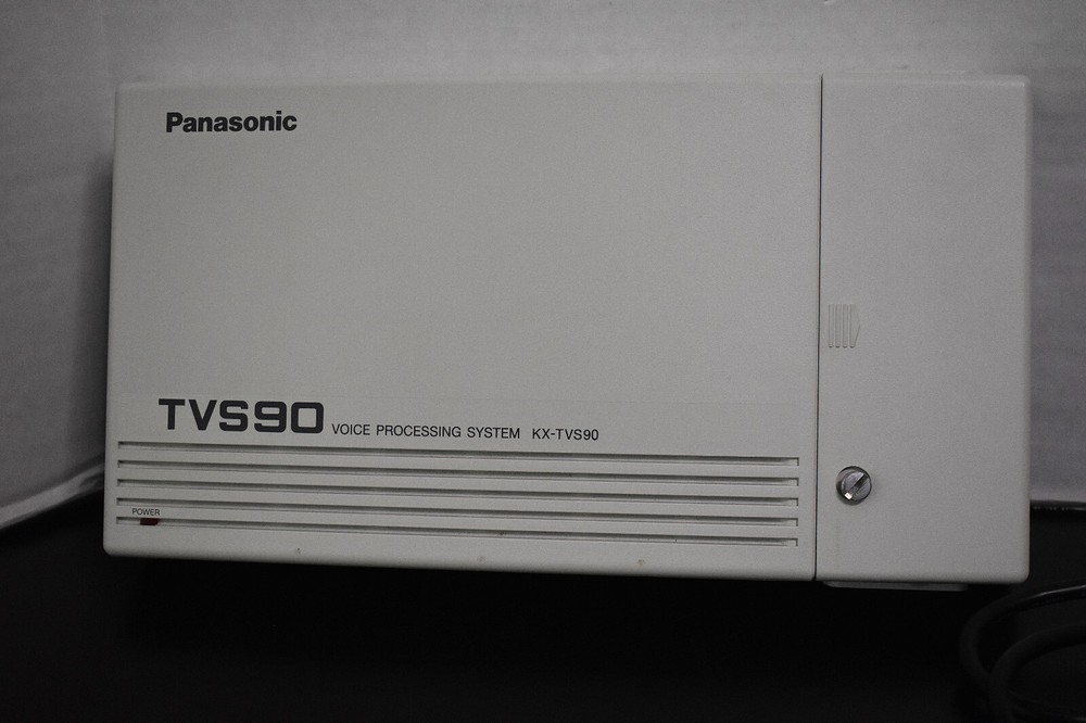 Panasonic TVS90 Voice Processing System KX-TVS90 W/ AC Cord