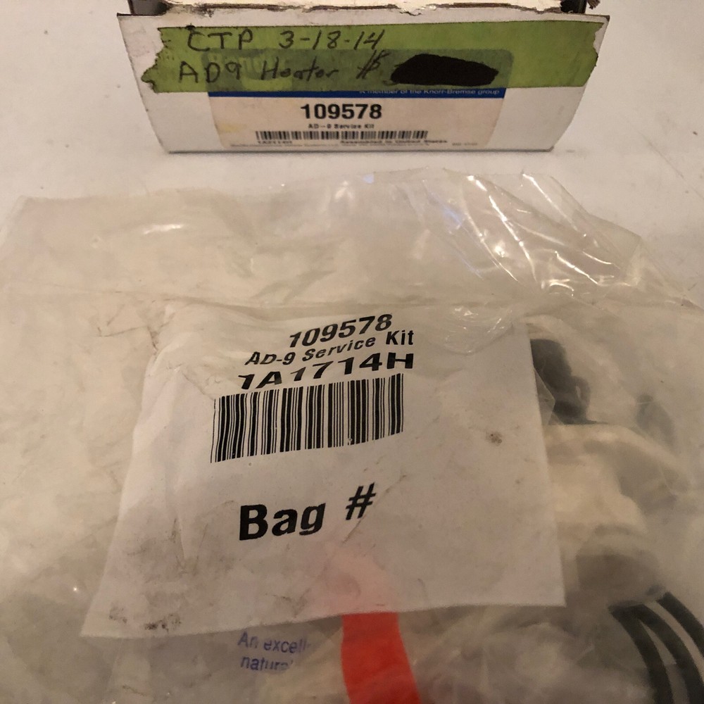 GENUINE BENDIX AD-9 SERVICE KIT AD9 109578 NEW