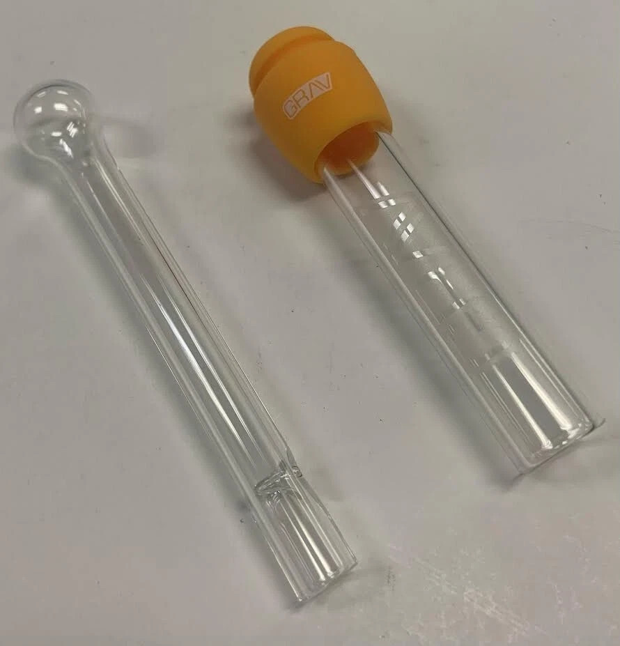 GRAV® GLASS BLUNT HAND PIPE