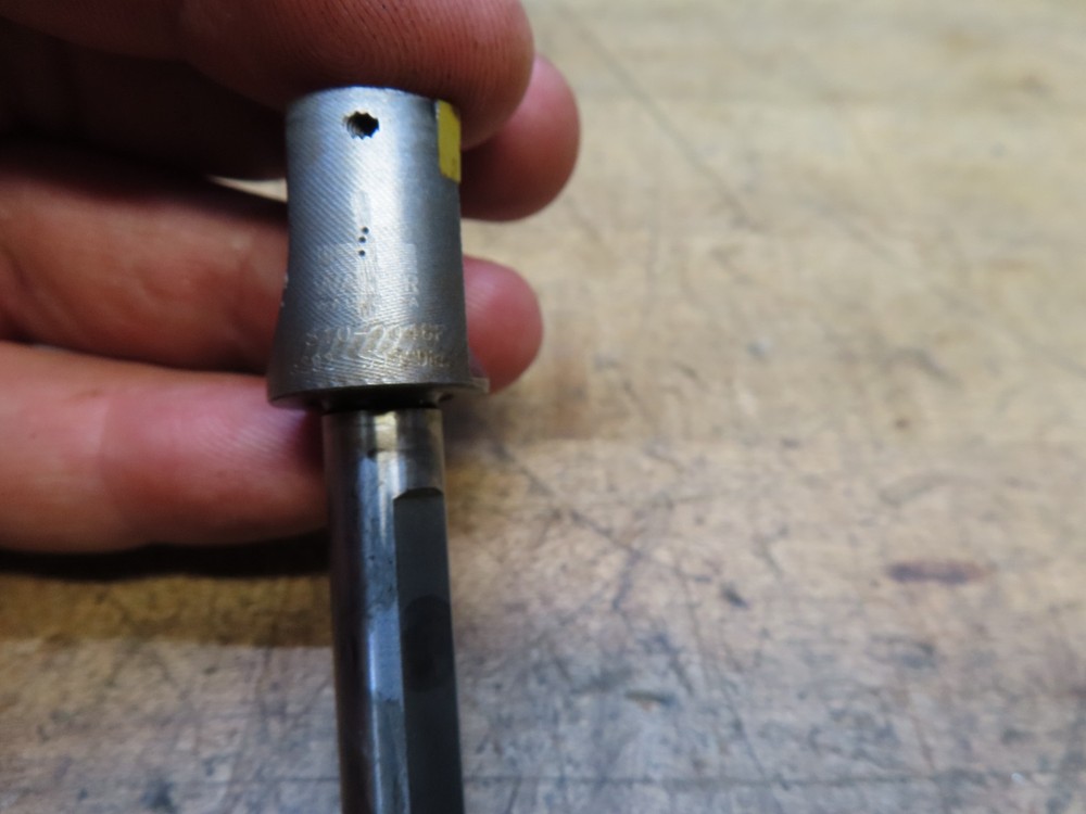 Walter 23/32" indexable insert counterbore 3/8" shank