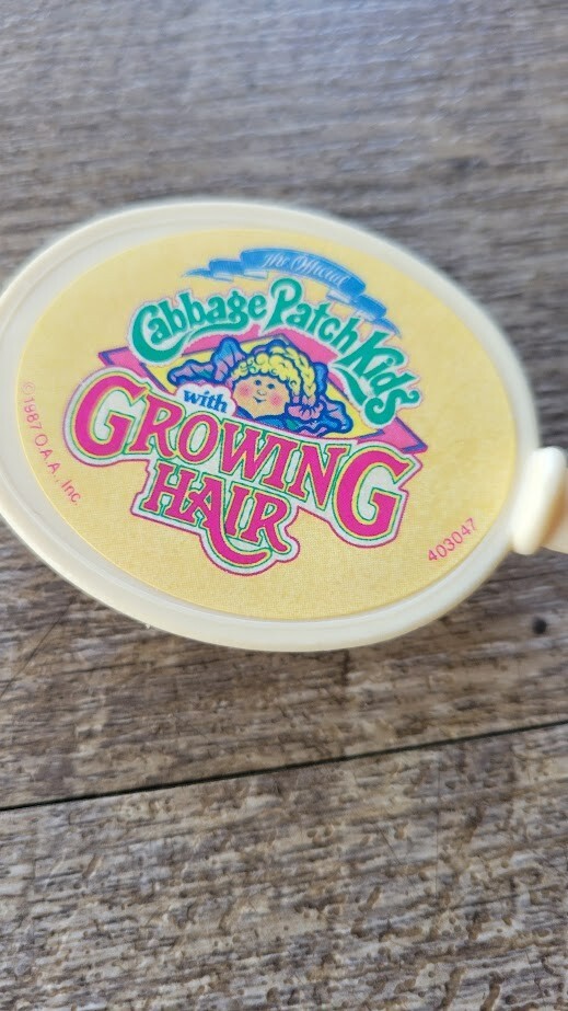 1987 Cabbage Patch Doll Growing Hair Brush Original Replacement Part Vintage