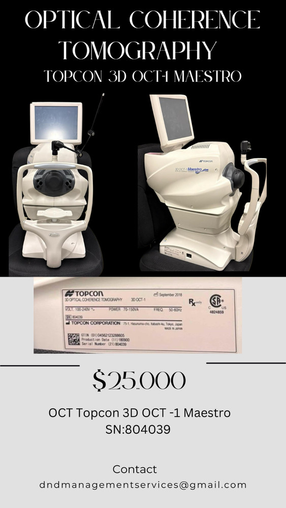 Topcon Optical Coherence Tomography